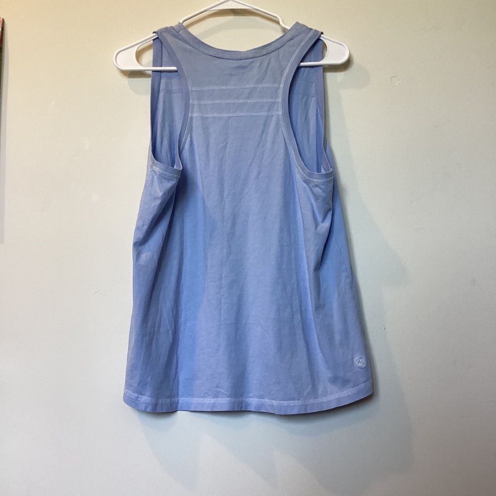 Light Blue Sleeveless Kuhl Arabella V-Neck Tank Top Size Large - Picture 2 of 3